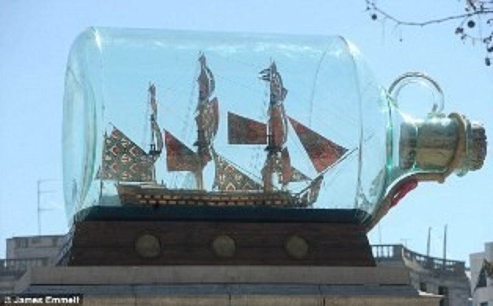 HMS Victory Bicentennial (in a Bottle) Display Ship Model - Premier Ship Models