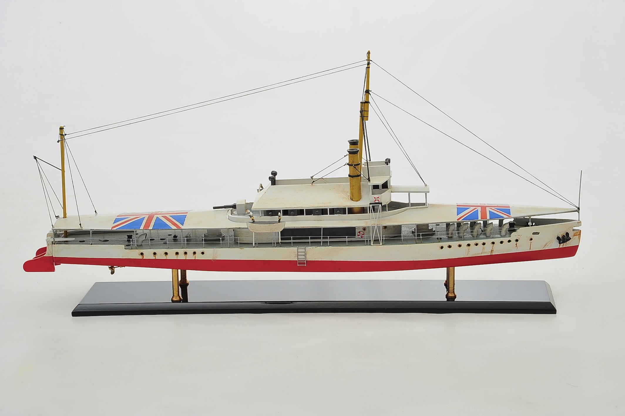 HMS Cockchafer Display Ship Model - Premier Ship Models