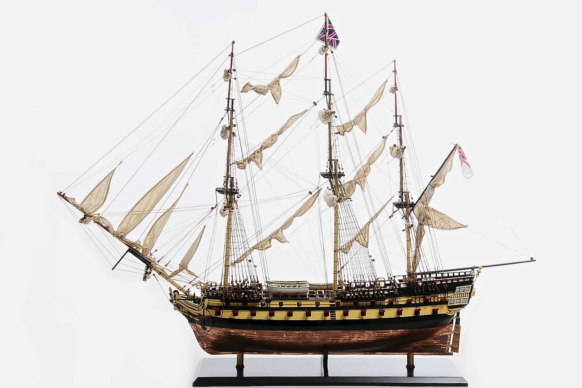 HMS Agamemnon Display Ship Model - Premier Ship Models