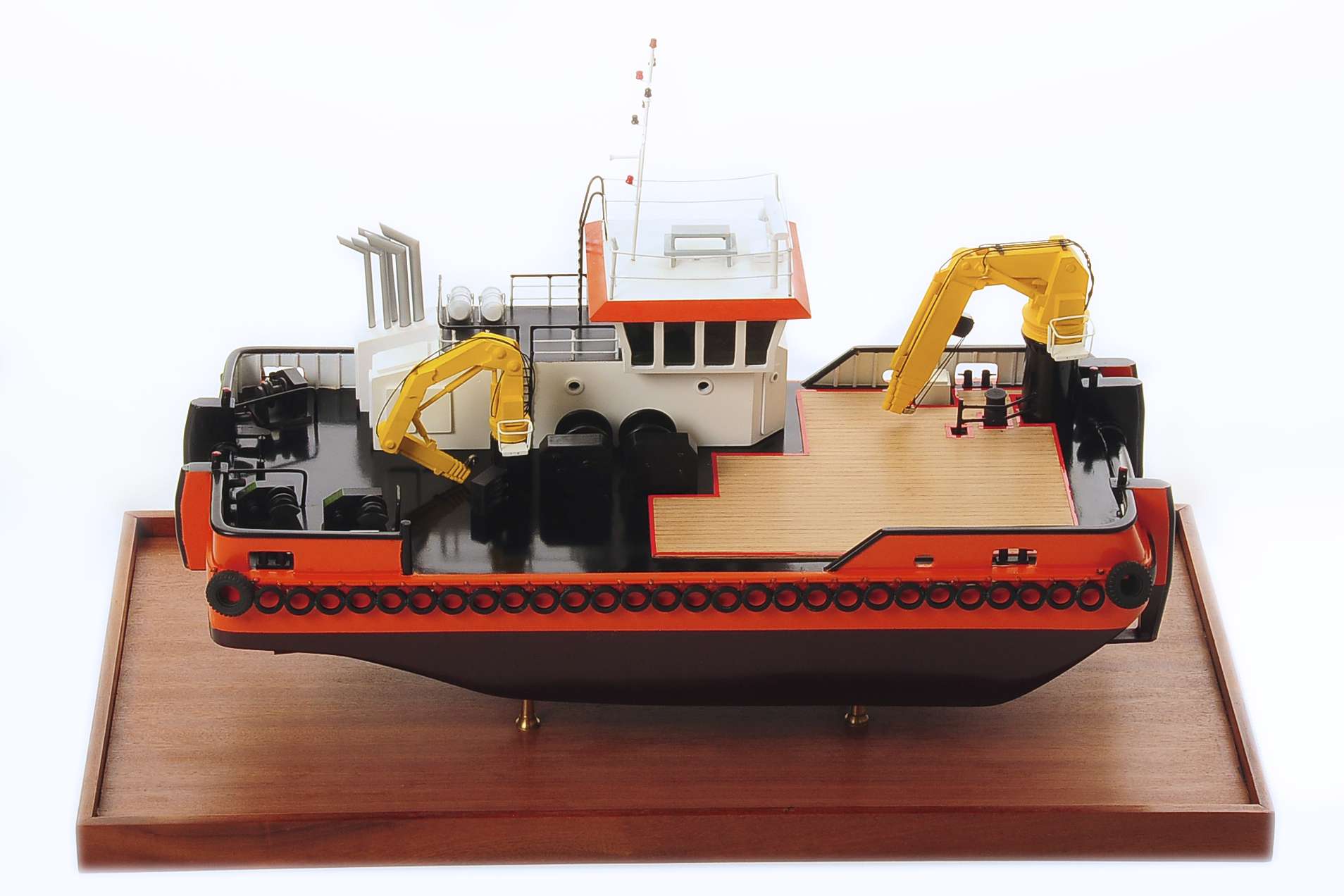 MV C Odyssey Work Vessel Display Ship Model - Premier Ship Models
