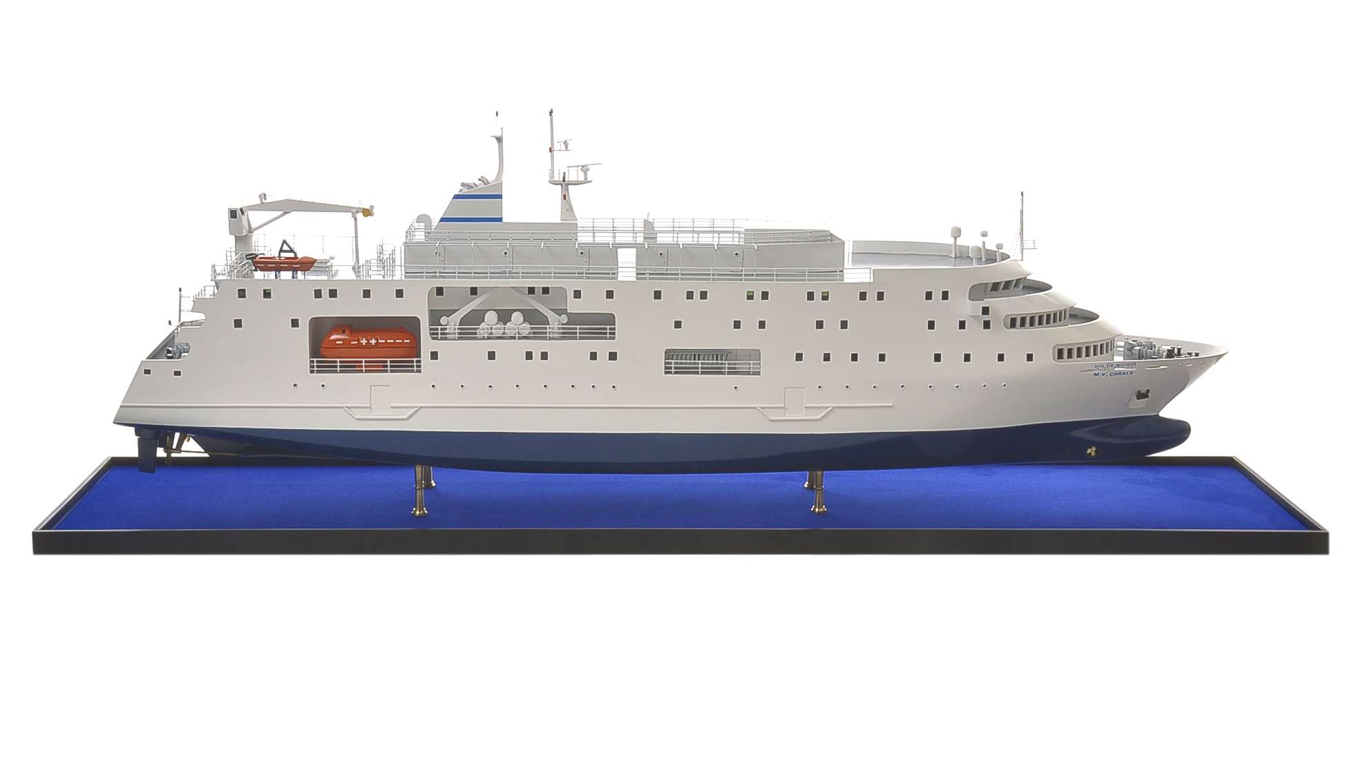 MV Corals Cargo Vessel Display Ship Model - Premier Ship Models
