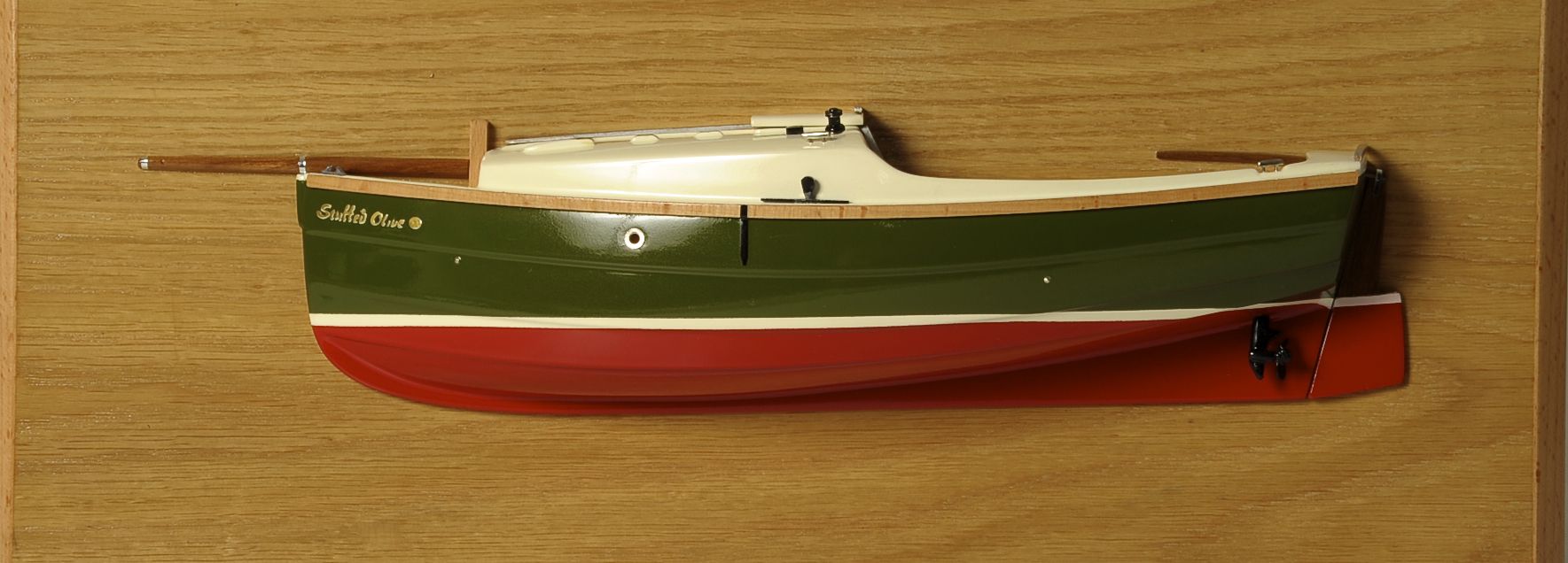 Shrimp Boat Display Ship Half Model - Premier Ship Models