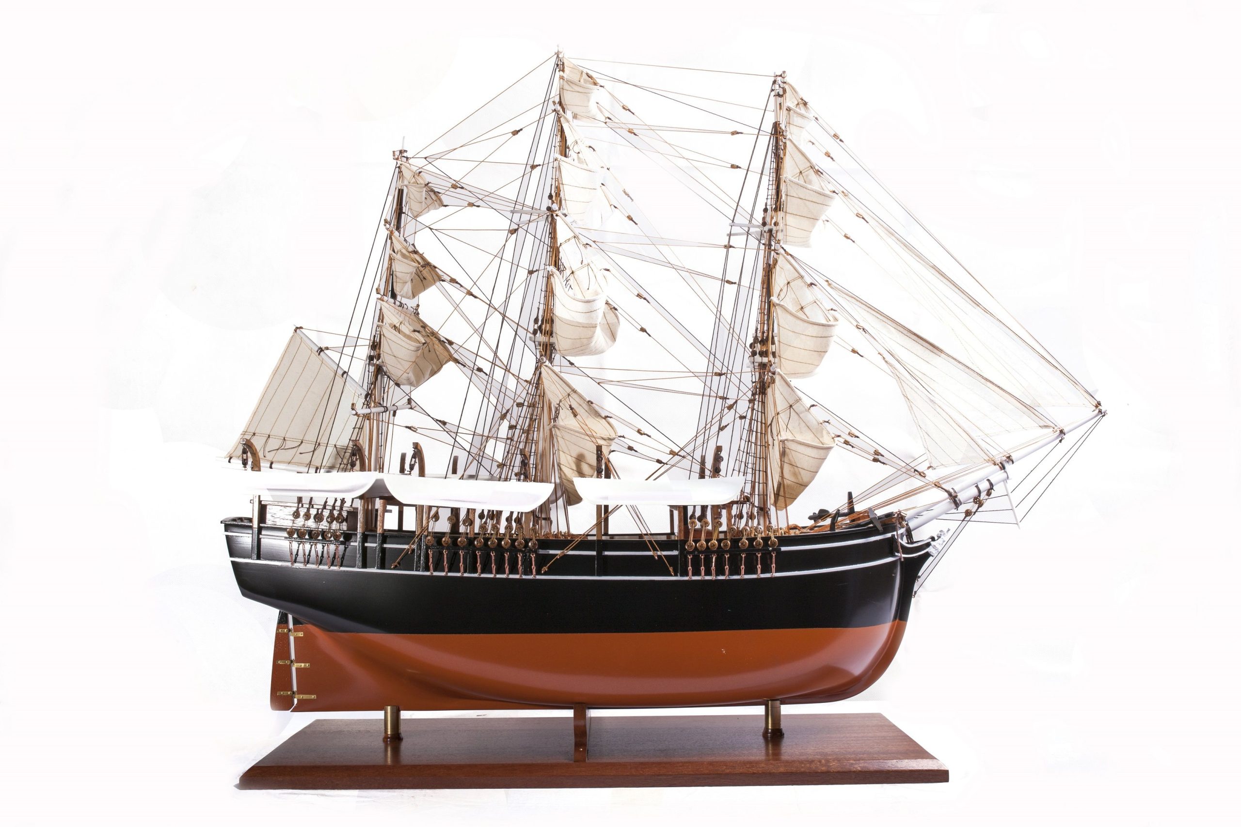 Pequod Whaler Display Ship Model - Premier Ship Models