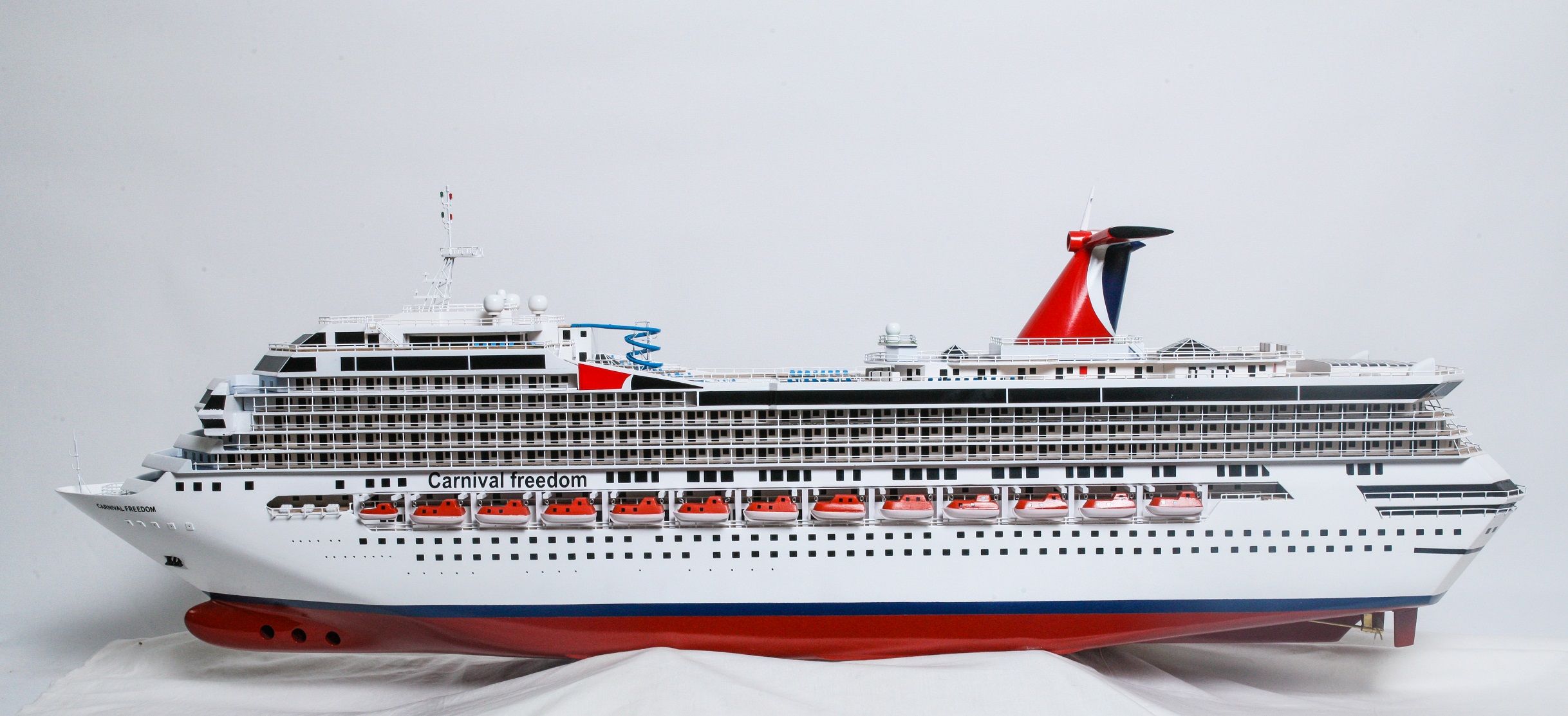 Carnival Freedom Cruise Vessel Display Ship Model - Premier Ship Models