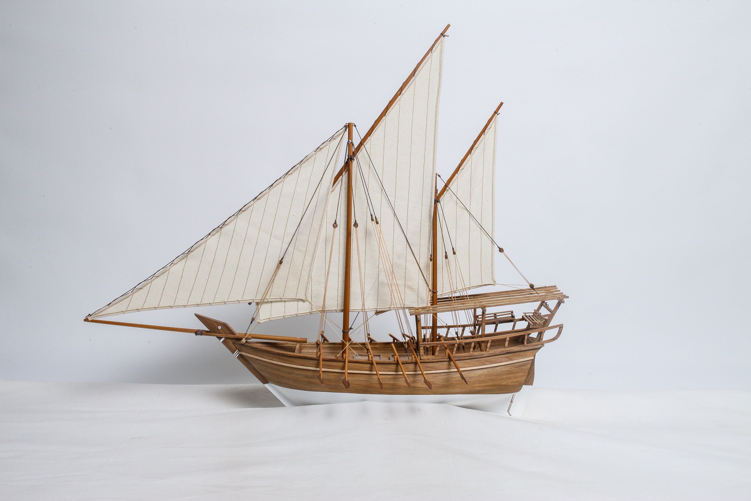 Shu ai Dhow Display Ship Model - Premier Ship Models