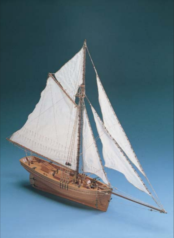Shenandoah Wooden Model Boat Kit - Corel