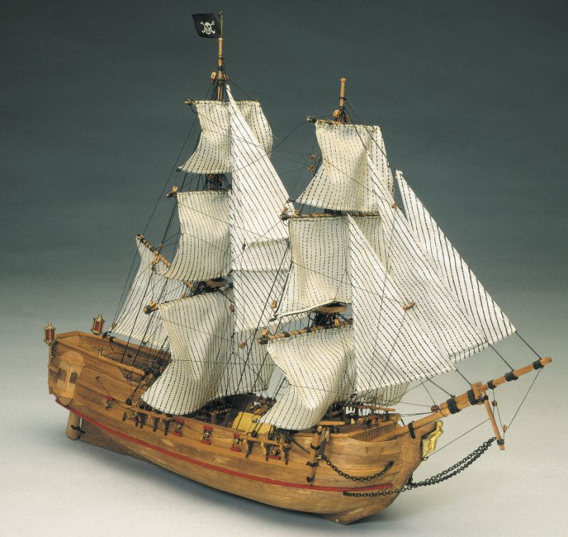 Black Falcon Model Boat Kit - Mantua Models
