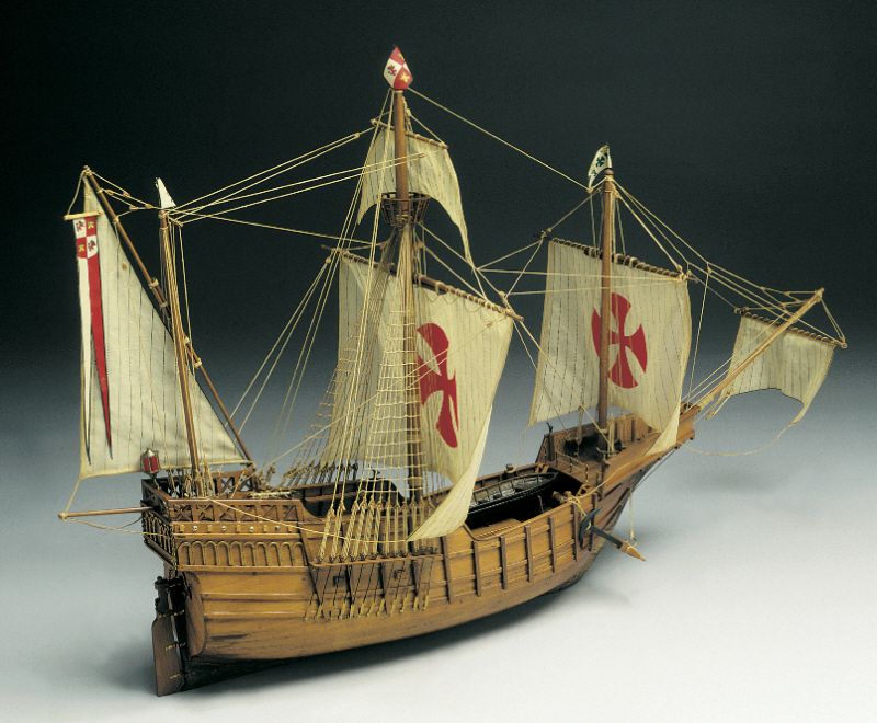 Santa Maria 1492 Model Boat Kit - Mantua Models