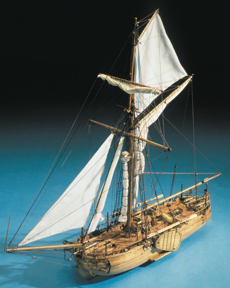 Dutch Gun (1830) Model Boat Kit - Mantua Models
