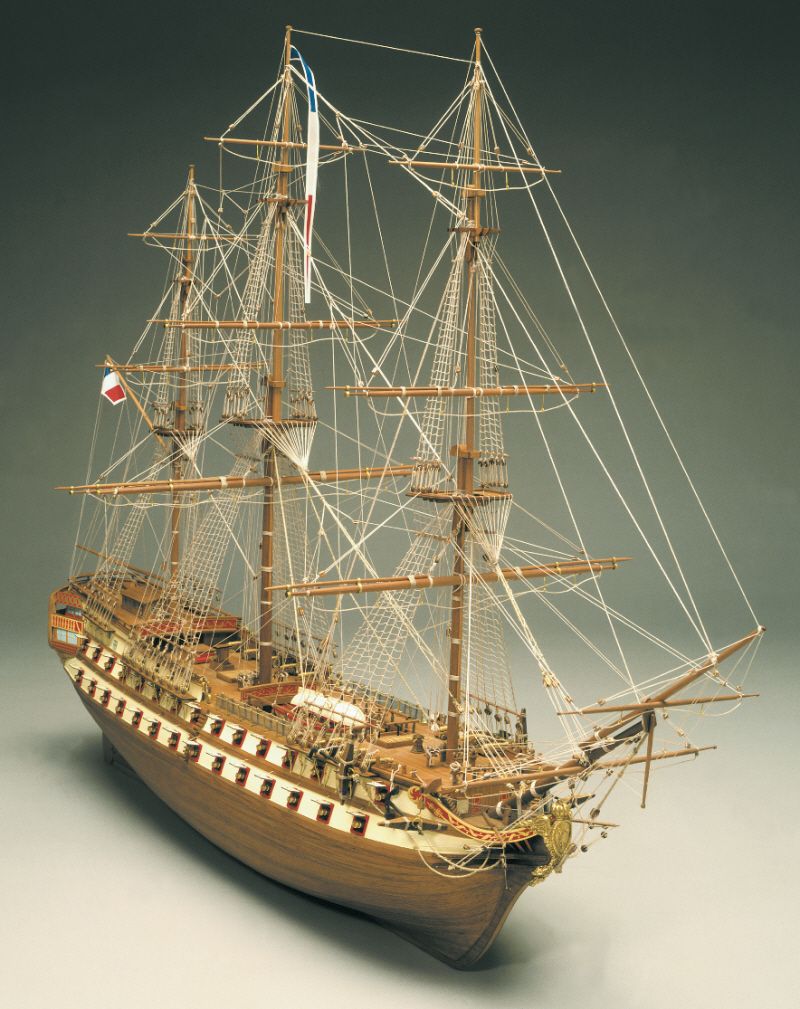 Le Superbe, French Third Rate Model Boat Kit - Mantua Models