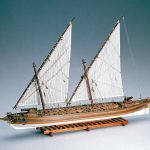 Arrow Gunship Model Boat Kit - Amati