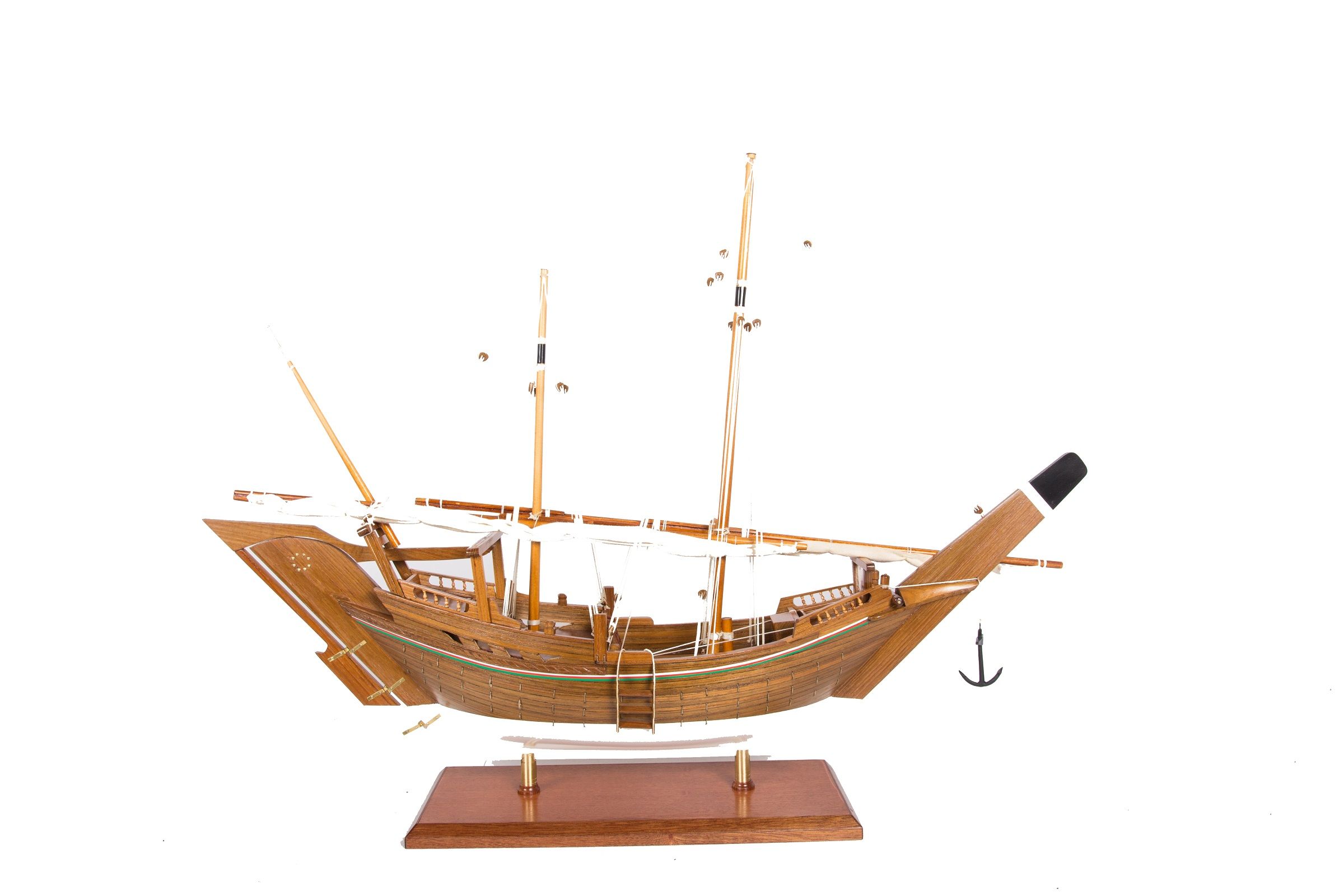 Egyptian Dhow Display Ship Model - Premier Ship Models