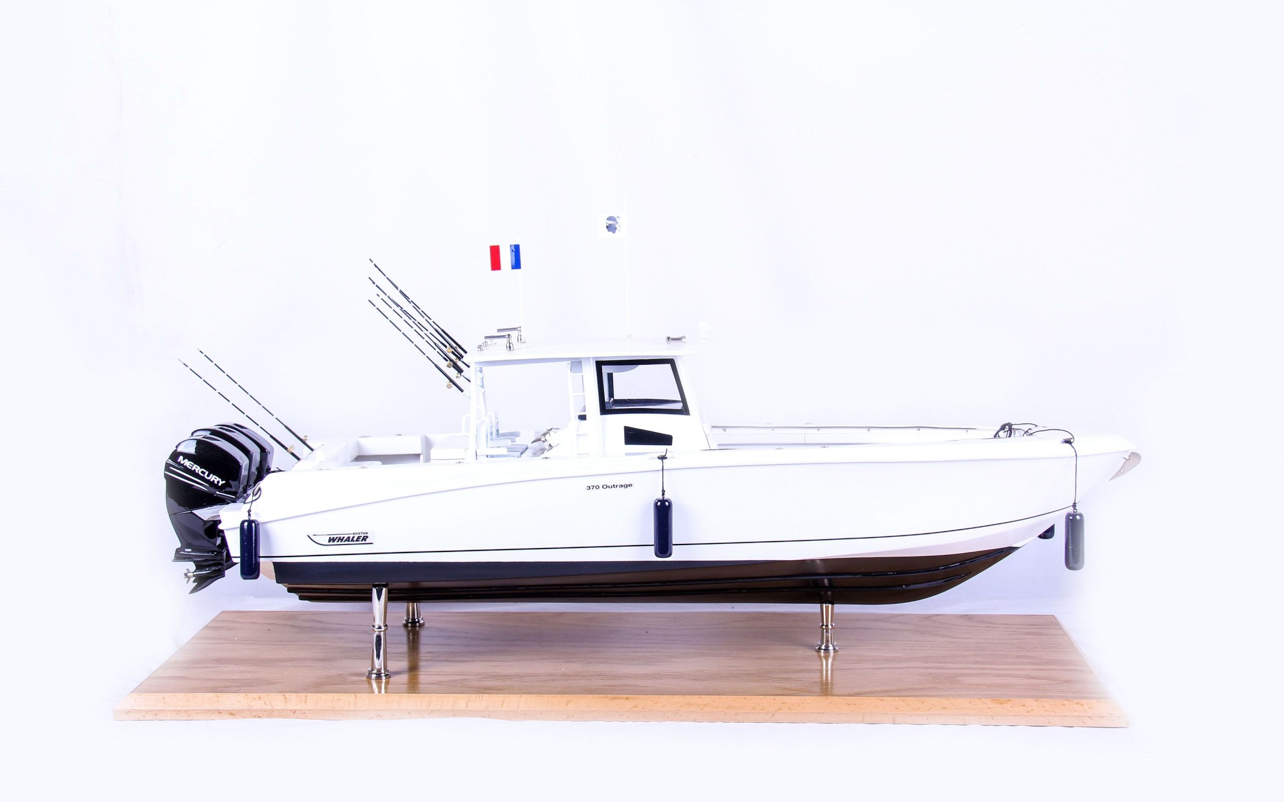 Boston Whaler Outrage 370 Display Ship Model - Premier Ship Models