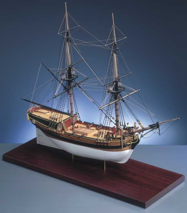 HM Brig Supply Model Boat Kit - Caldercraft