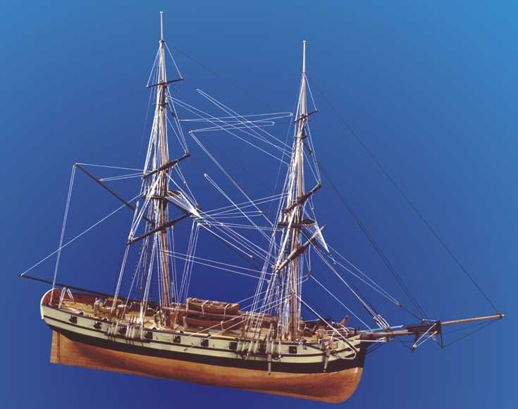 HMS Jalouse Model Boat Kit - Caldercraft