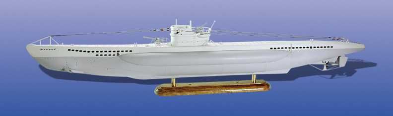 U-Boat Type VII Model Boat Kit - Krick