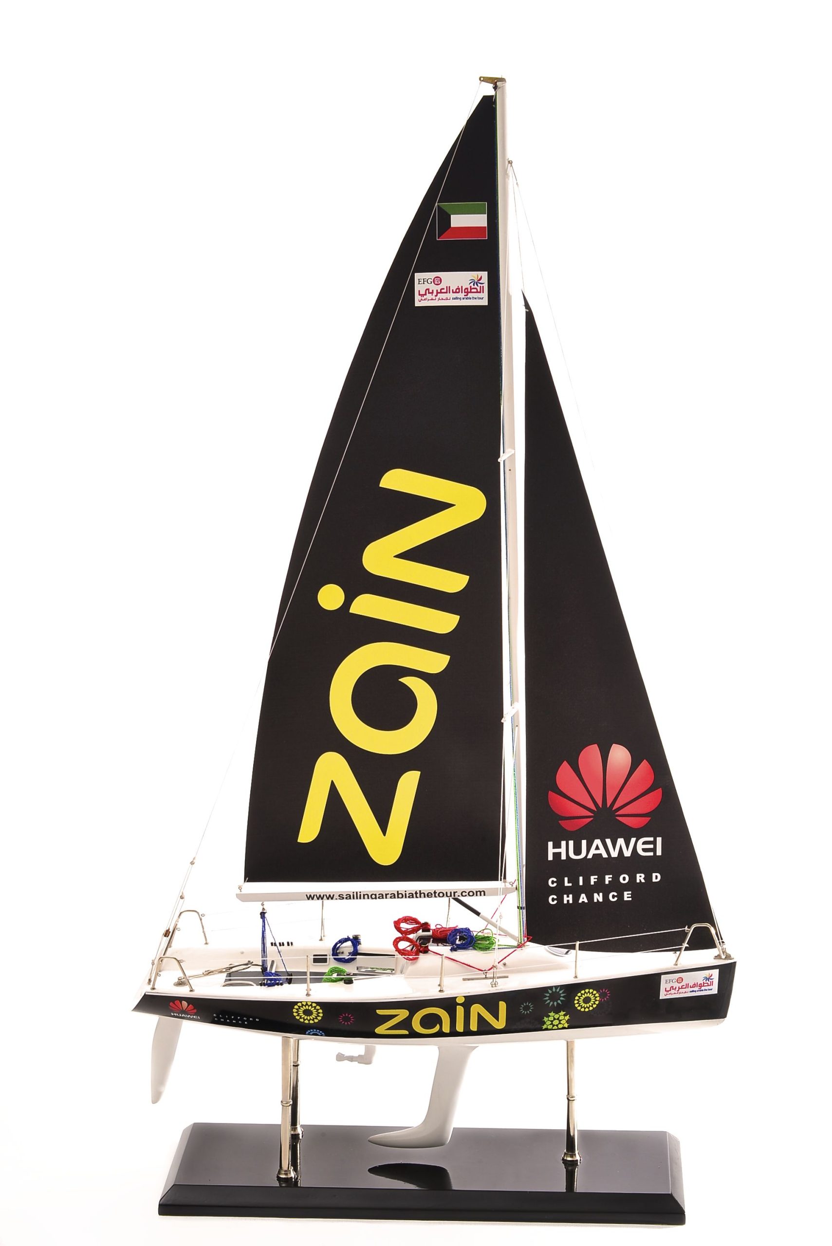 Farr Racing Yacht Custom Display Ship Model - Premier Ship Models