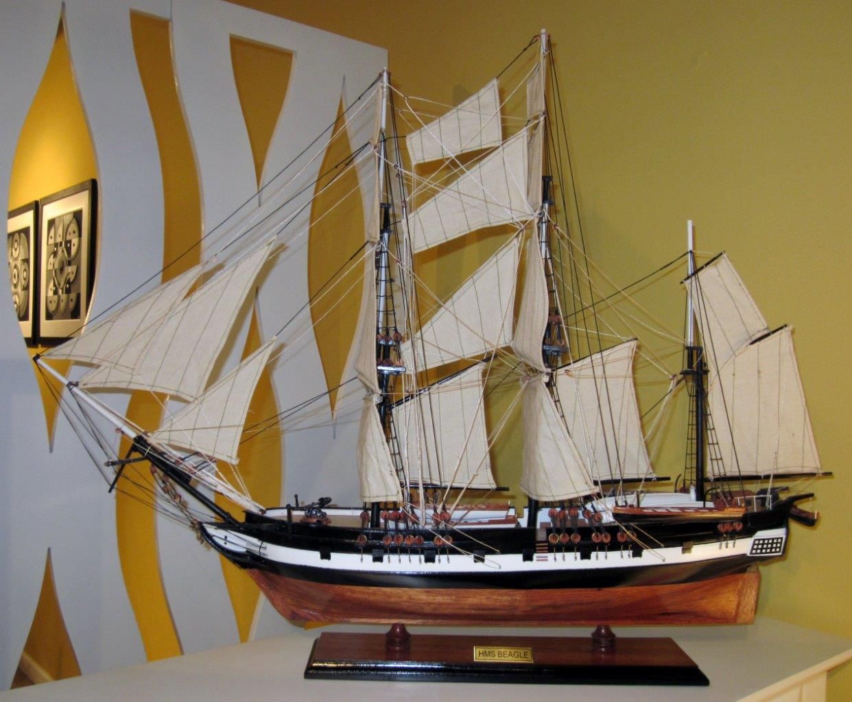 HMS Beagle Display Ship Model (Standard Range) - GN