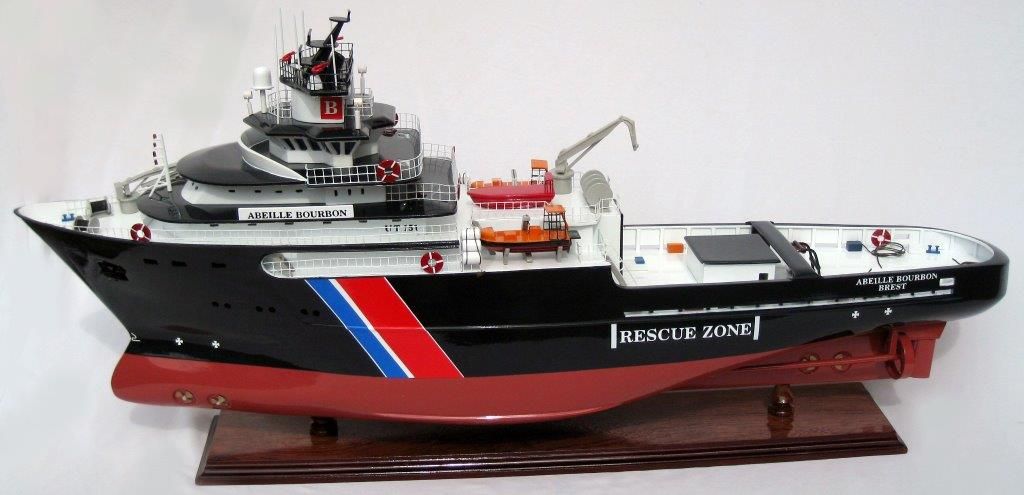 Abeille Bourbon Display Ship Model - GN