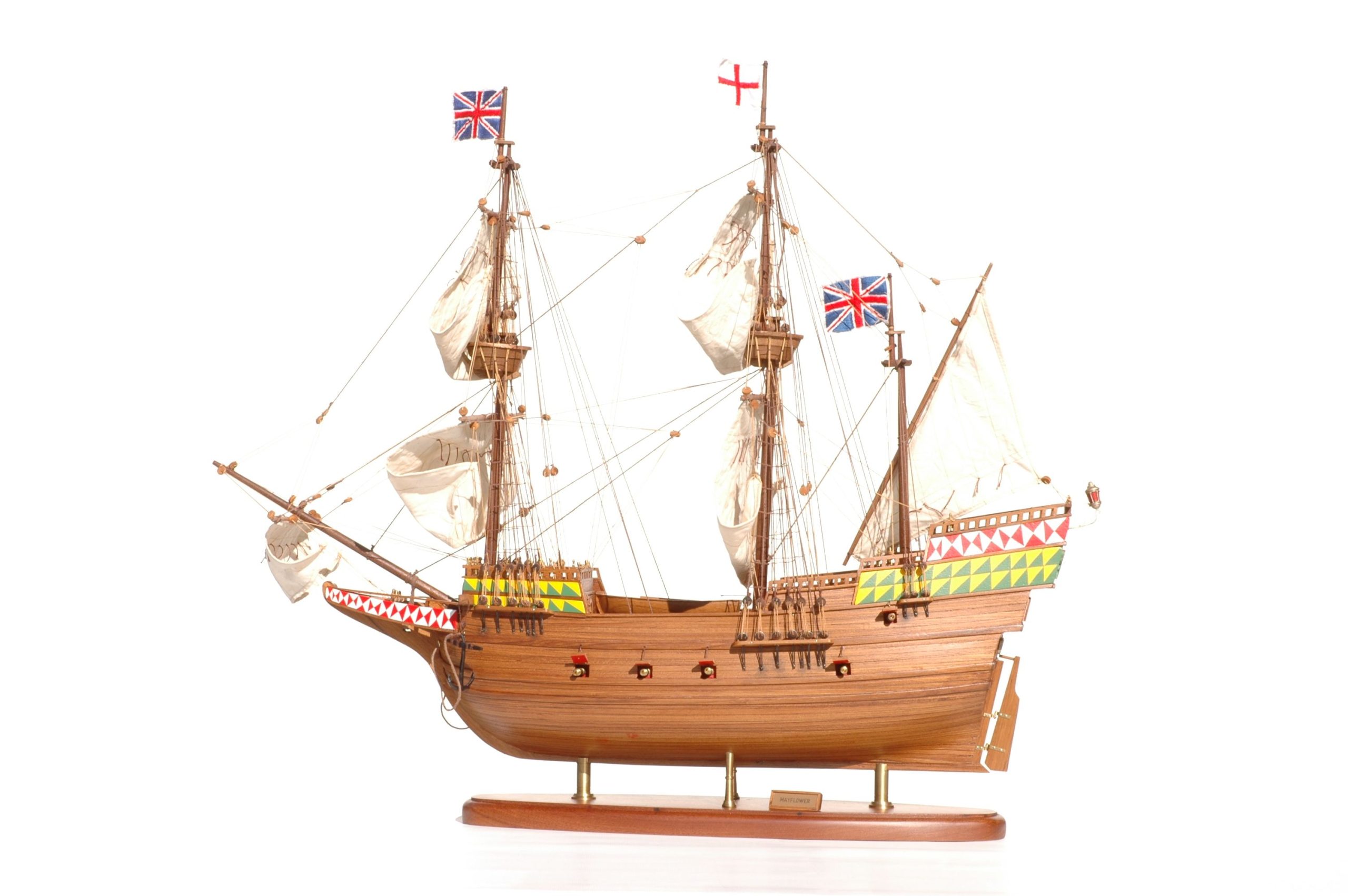 Mayflower Display Ship Model - Premier Ship Models