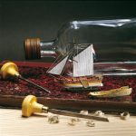 Dutch Yacht in a Bottle Model Boat Kit - Amati