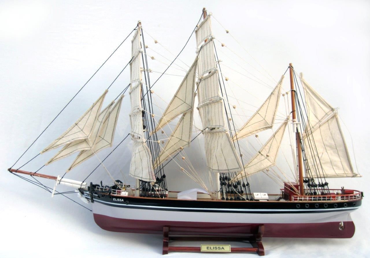 Elissa Wooden Display Ship Model - GN