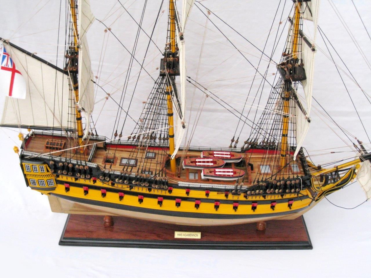 HMS Agamemnon Display Ship Model - GN