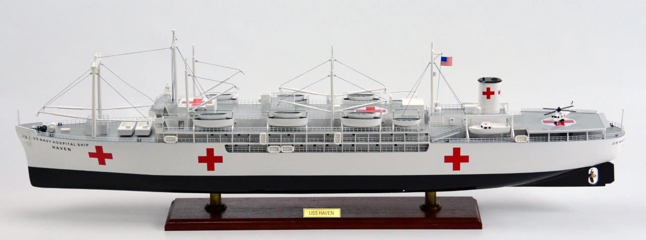 USS Haven Display Ship Model - GN