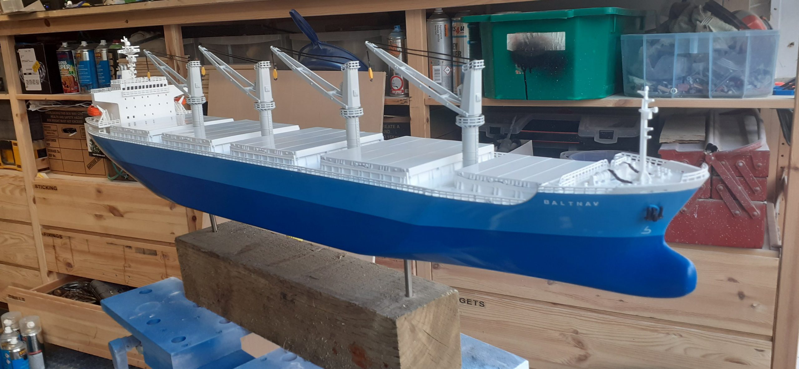 Baltnav Bulk Carrier Display Ship Model - Premier Ship Models