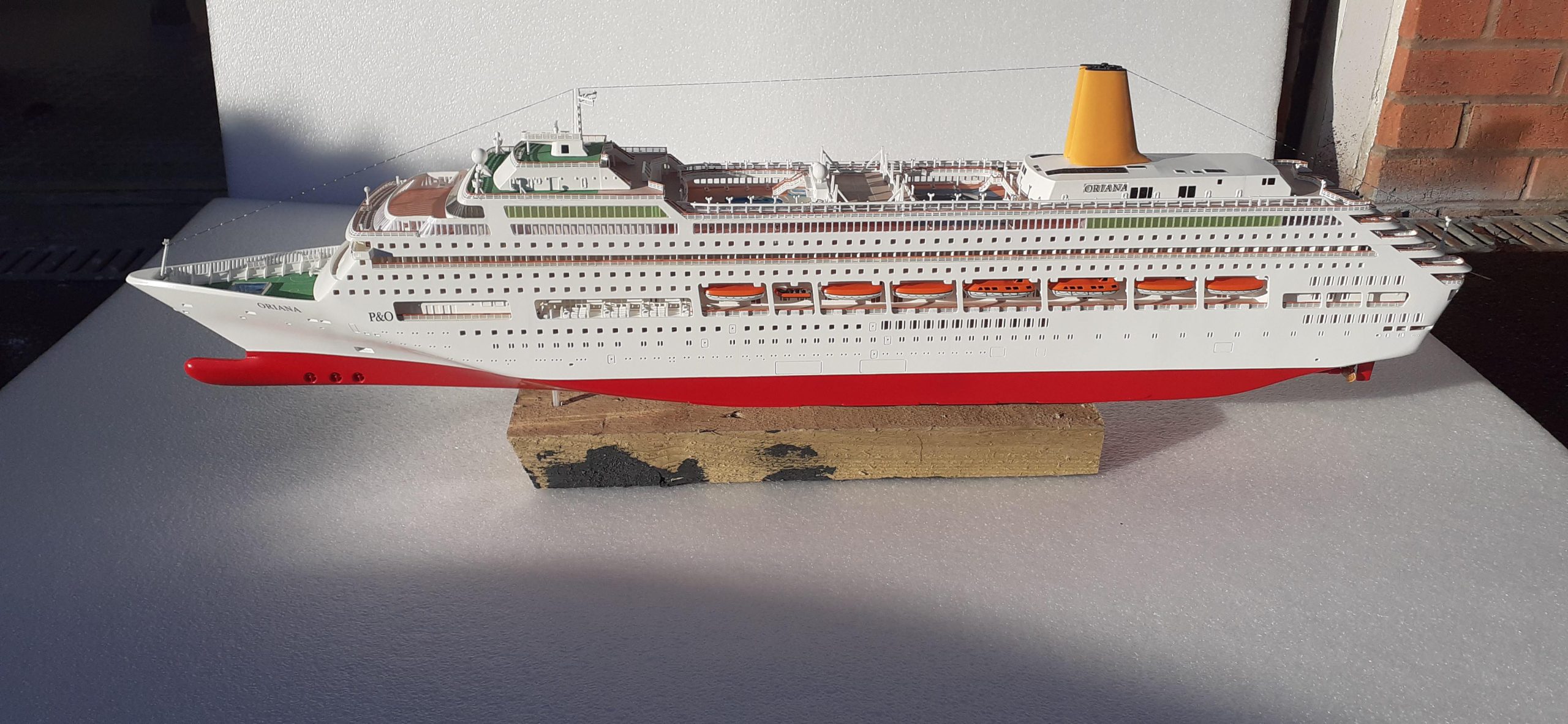 Oriana Display Ship Model - Premier Ship Models