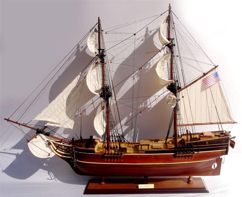 Modèle réduit du navire d'exposition Lady Washington - GN