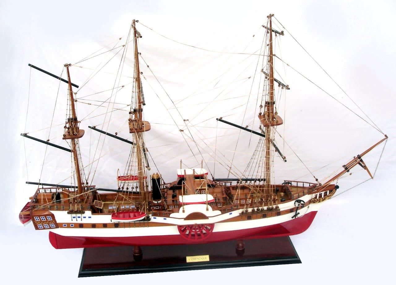 L'Orenoque Wooden Display Ship Model - GN