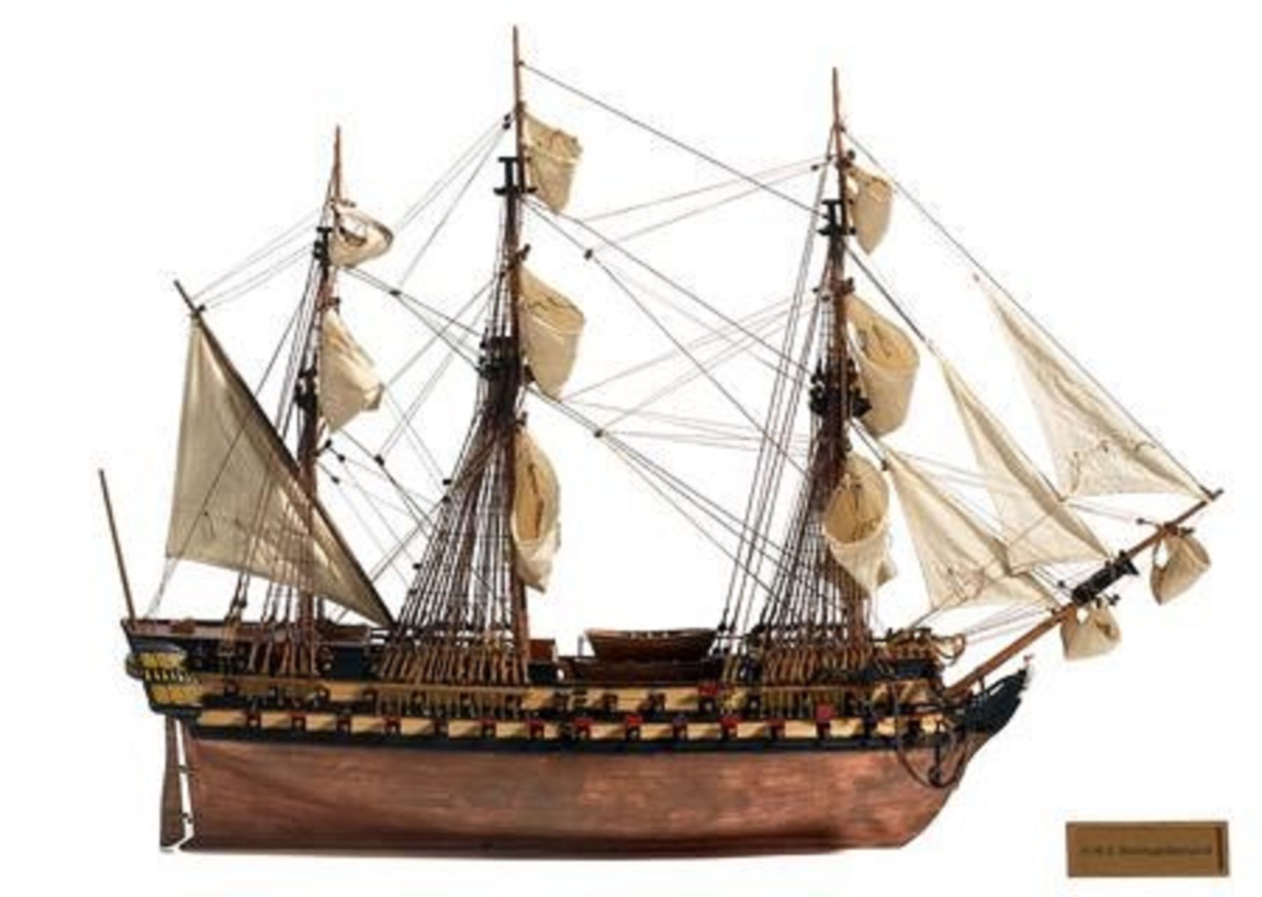HMS Northumberland Display Ship Model (Premier Range) - Premier Ship Models