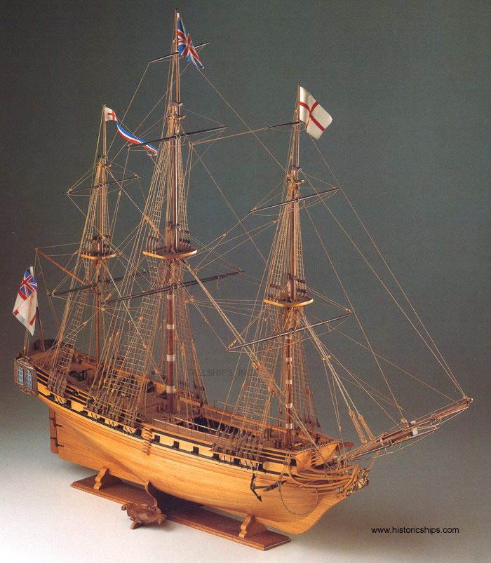 HMS Unicorn Model Boat Kit - Corel