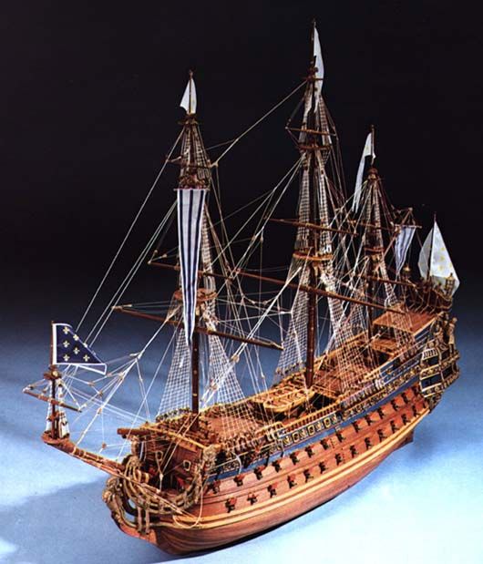 Soleil Royal Model Boat Kit - Sergal
