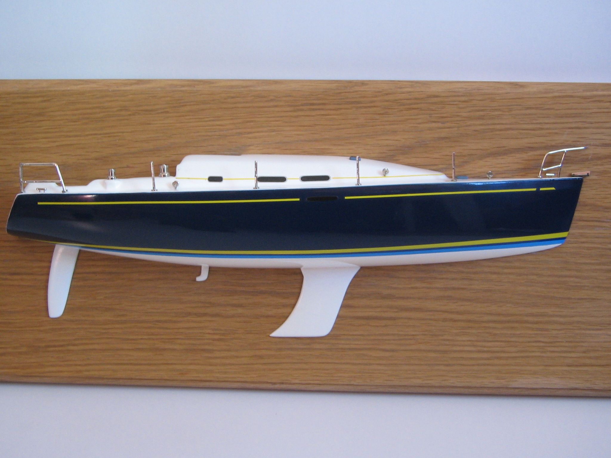 Beneteau 40.7 Half Display Ship Model - Premier Ship Models
