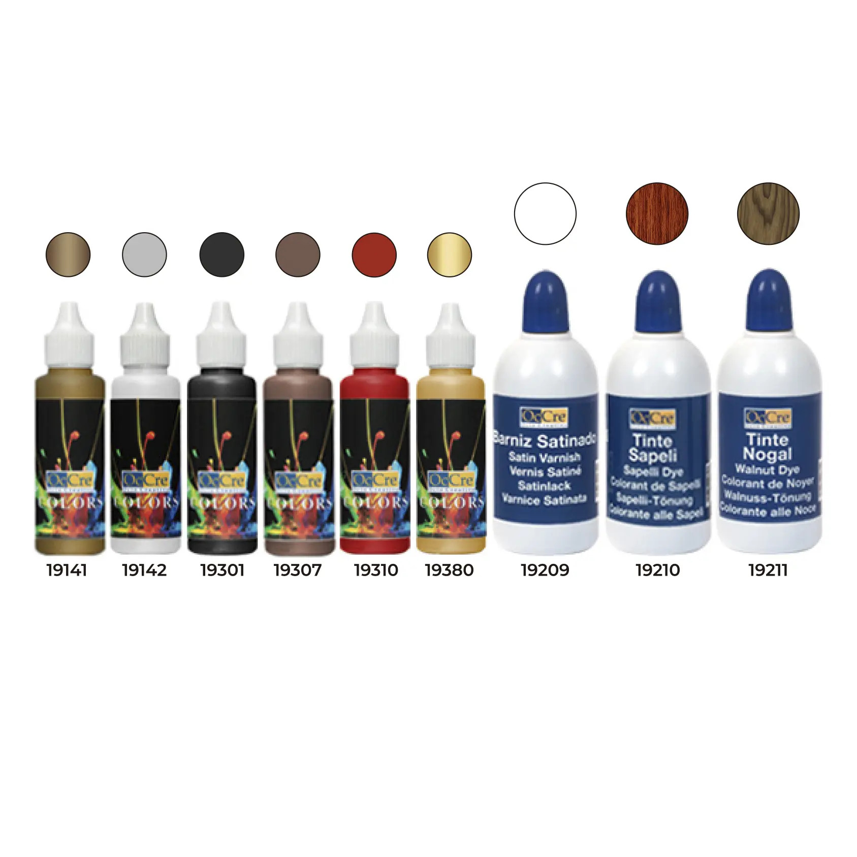 San Juan Acrylic Model Boat Paints - Occre