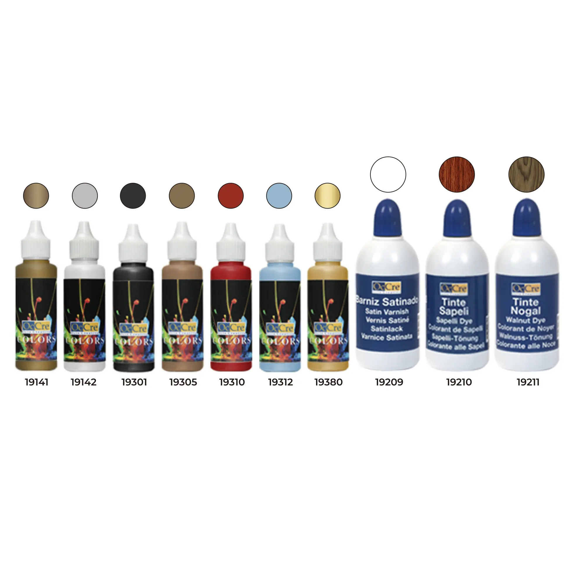 La Candelaria Acrylic Model Boat Paints - Occre