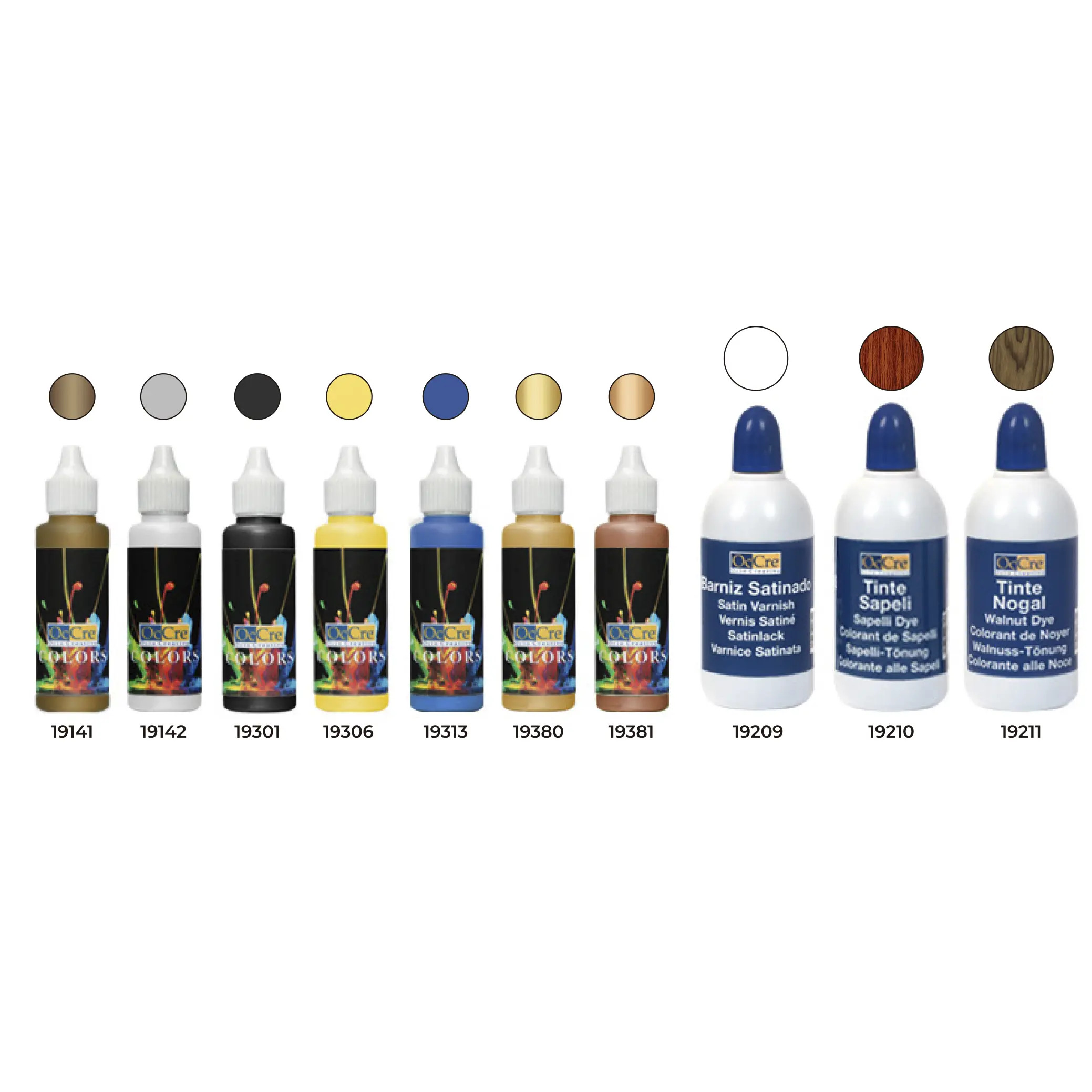HMS Bounty Acrylic Model Boat Paints - Occre