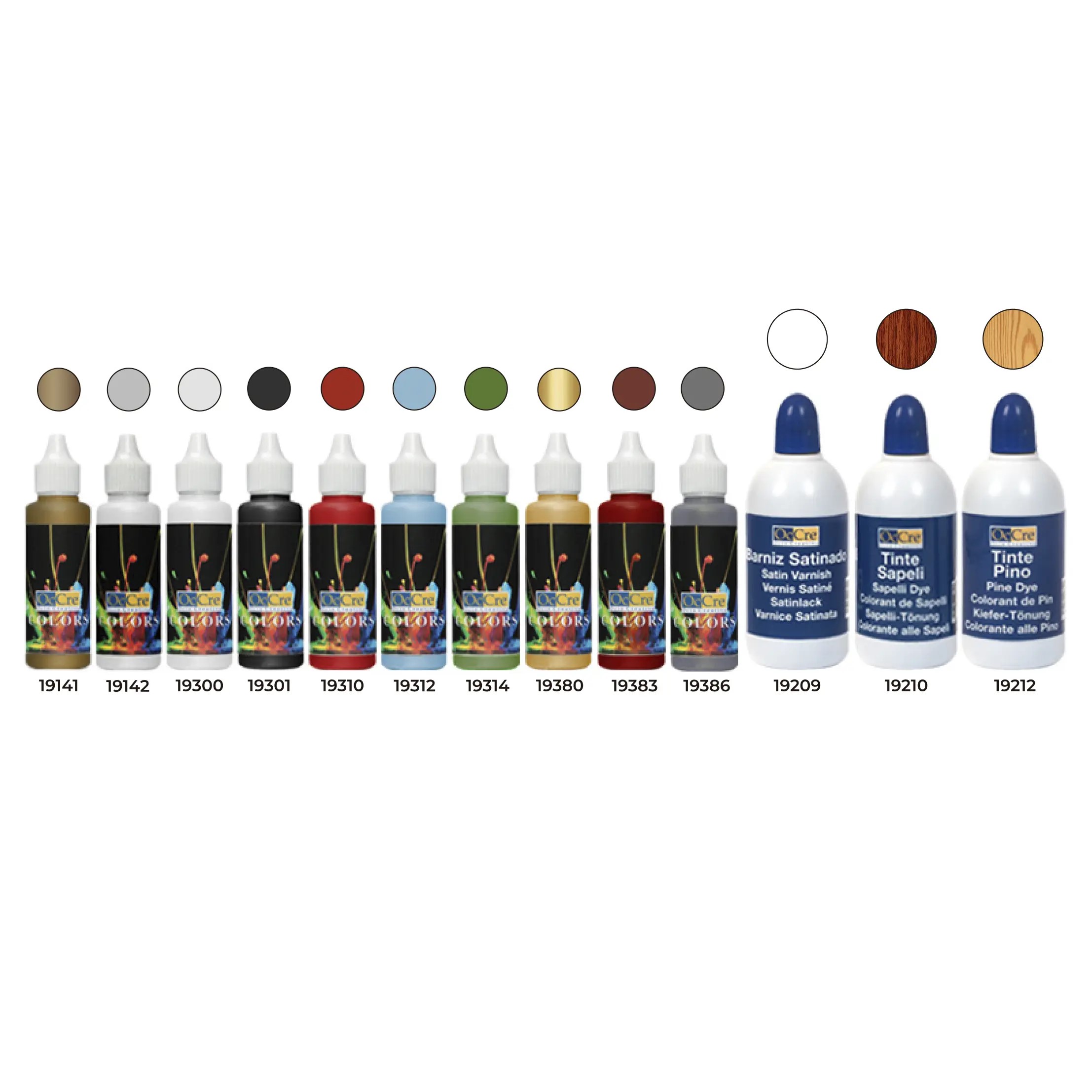 Ulises Acrylic Model Boat Paints - Occre