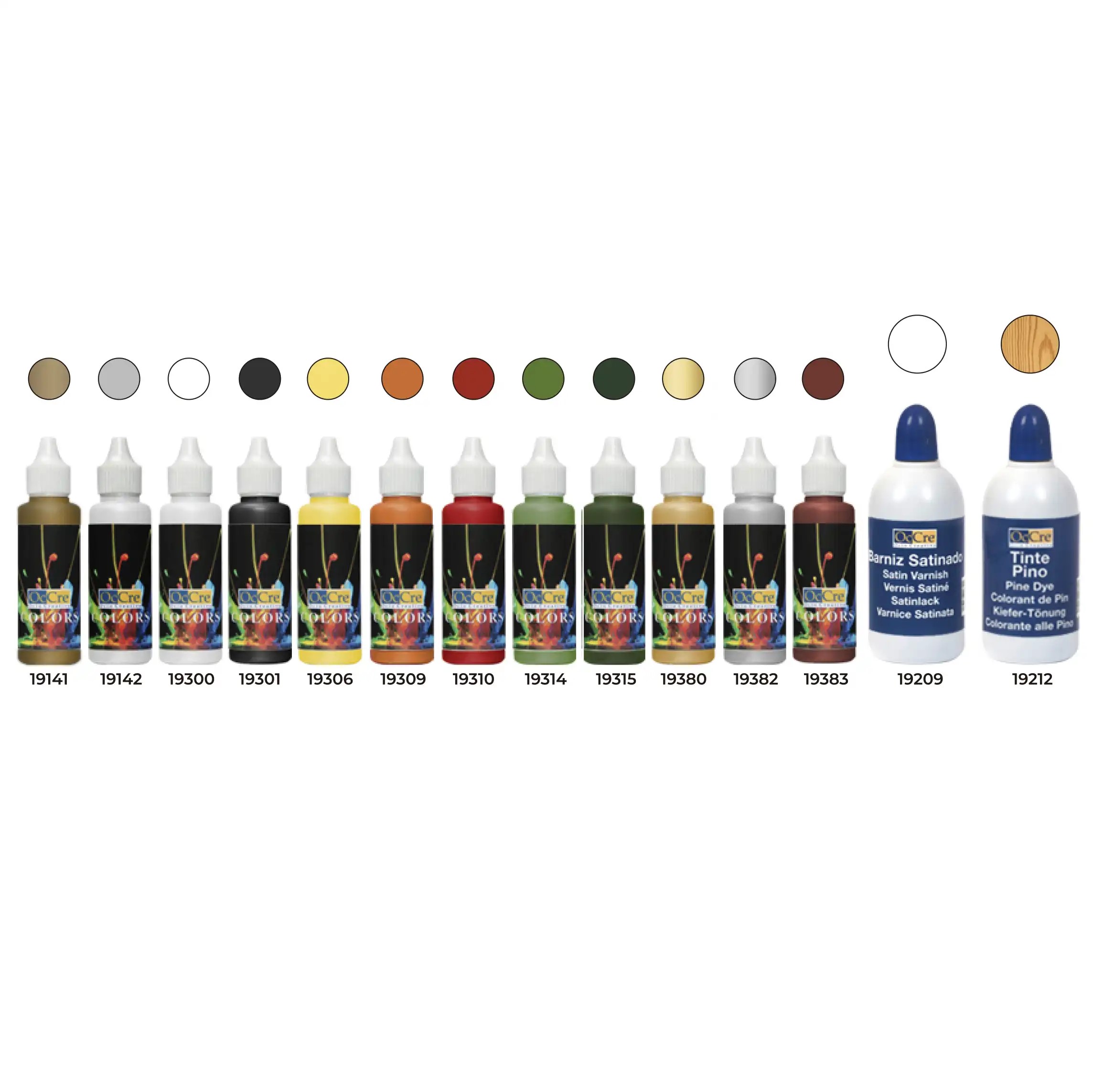 Hercules Acrylic Model Boat Paints - Occre
