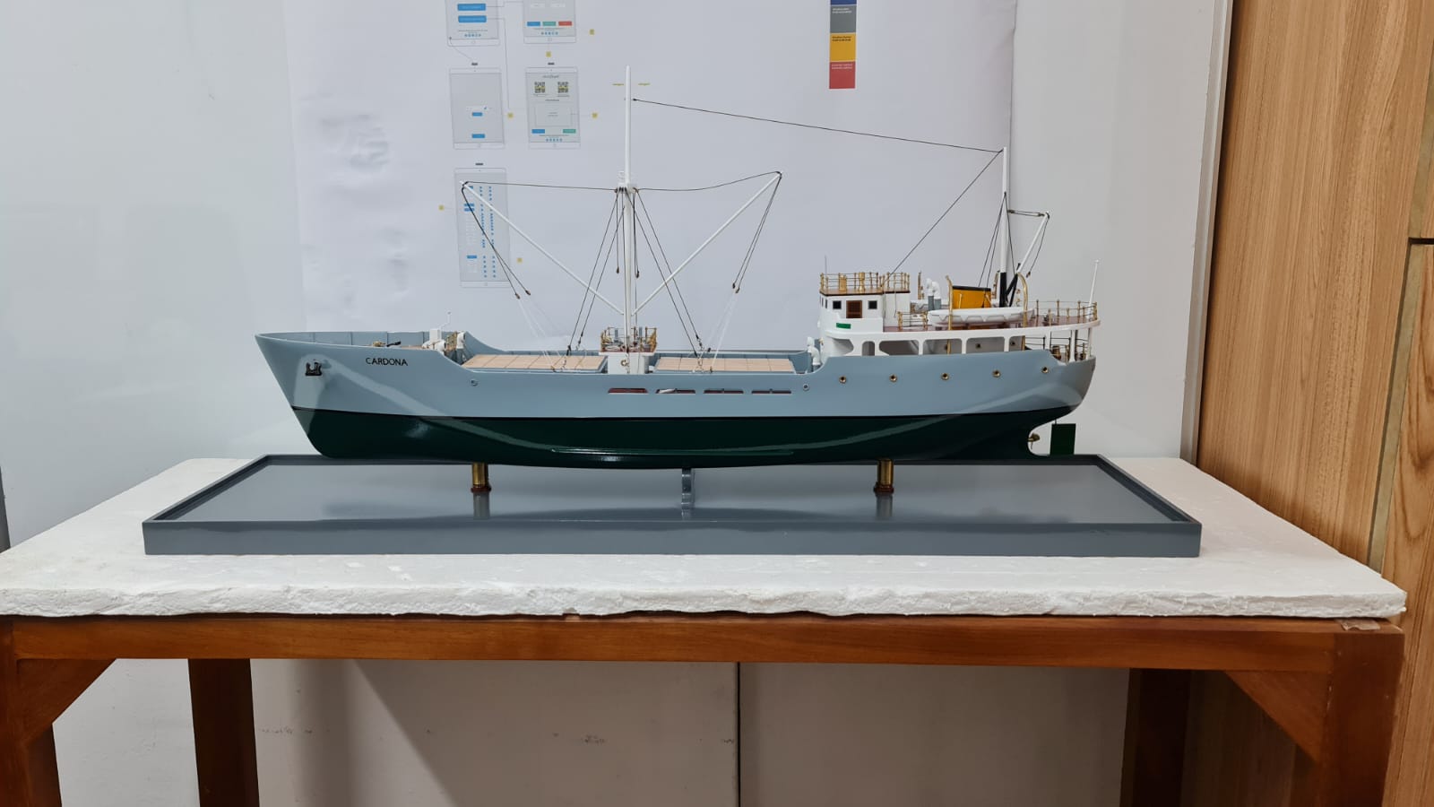 Cardona Display Ship Model - Premier Ship Models