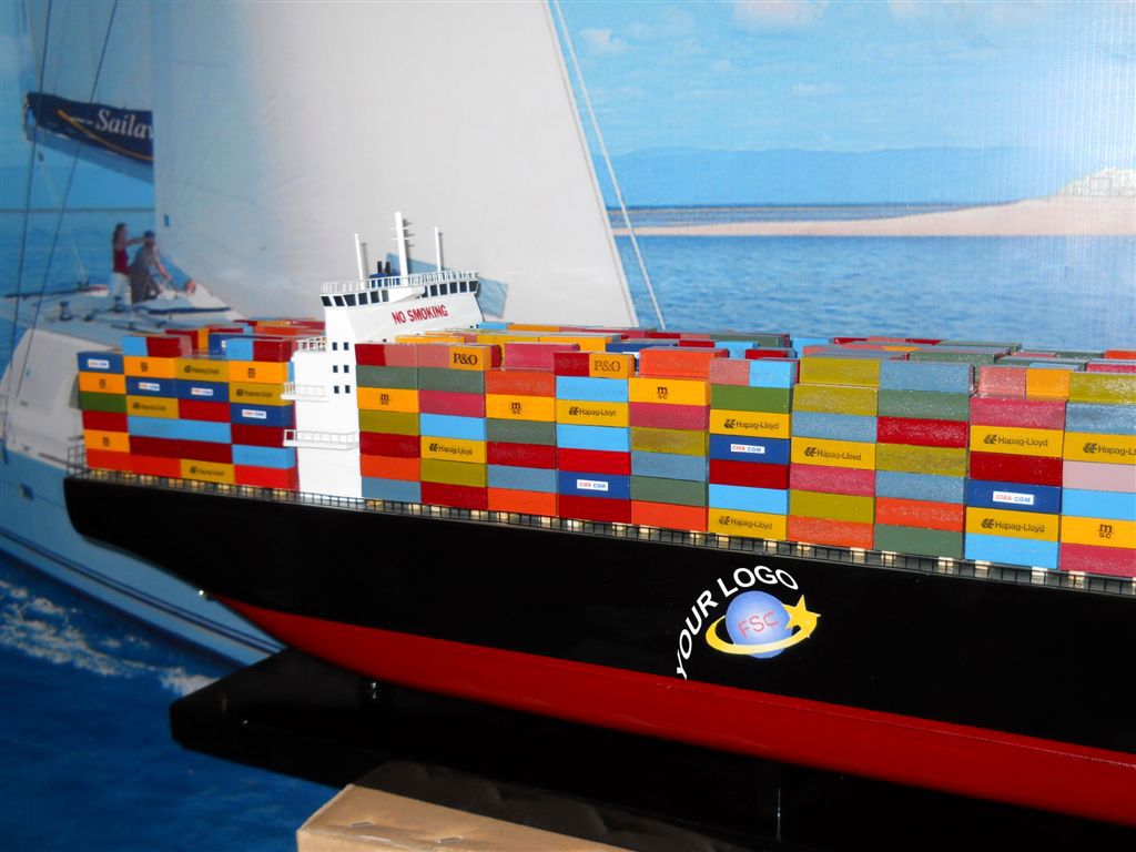 Container Display Ship Model - GN