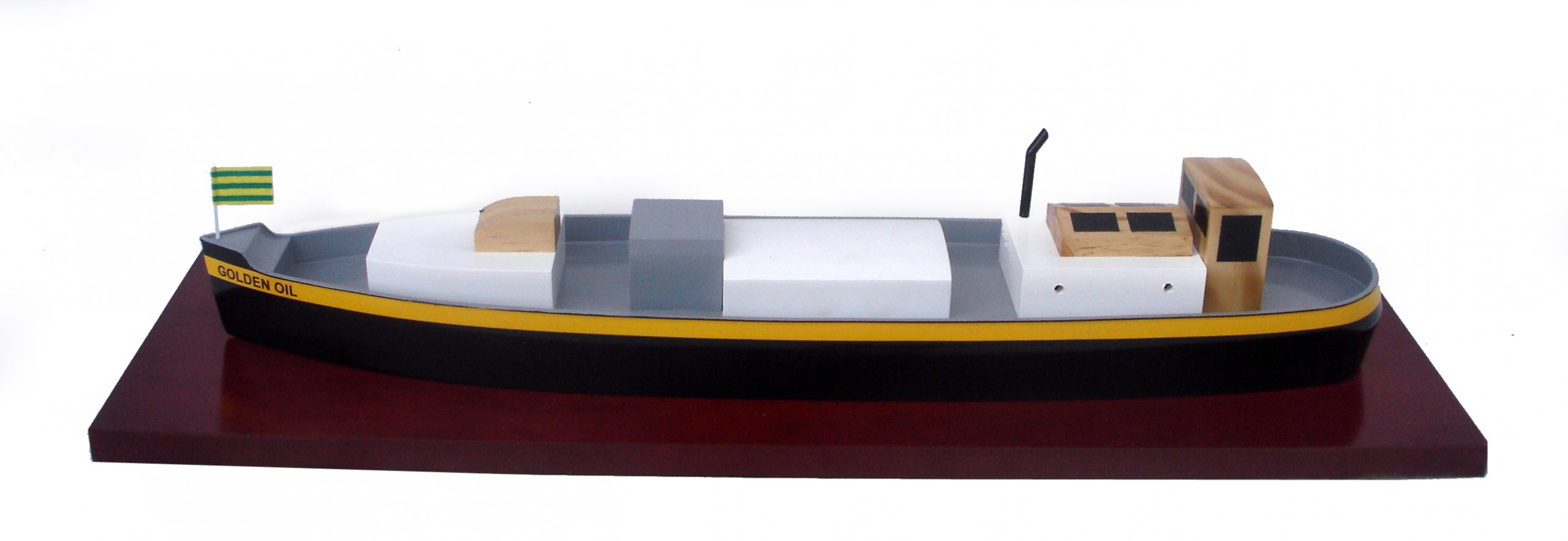 Golden Oil Tintin Display Ship Model - GN