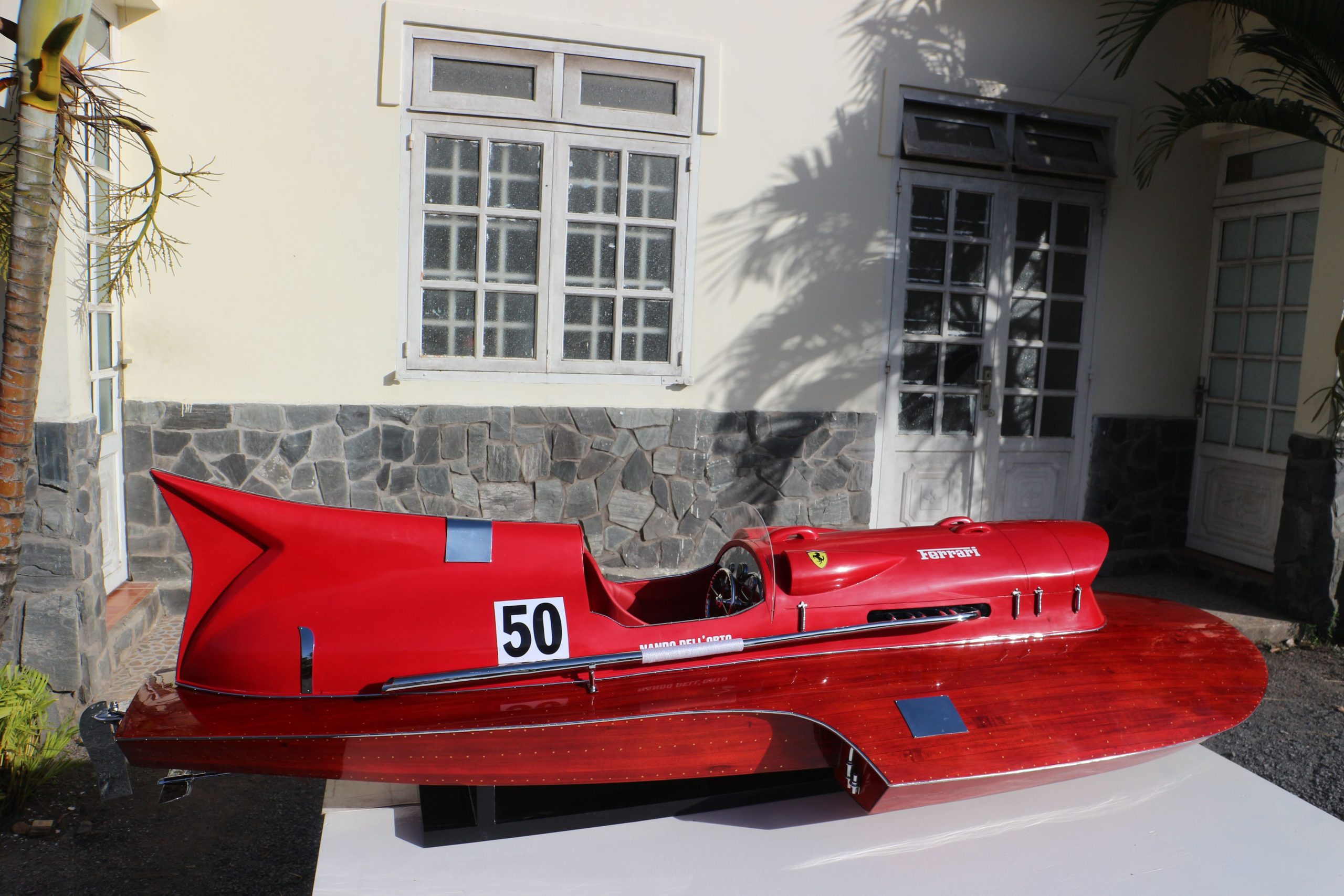 Ferrari Hydroplane XL Display Ship Model - GN