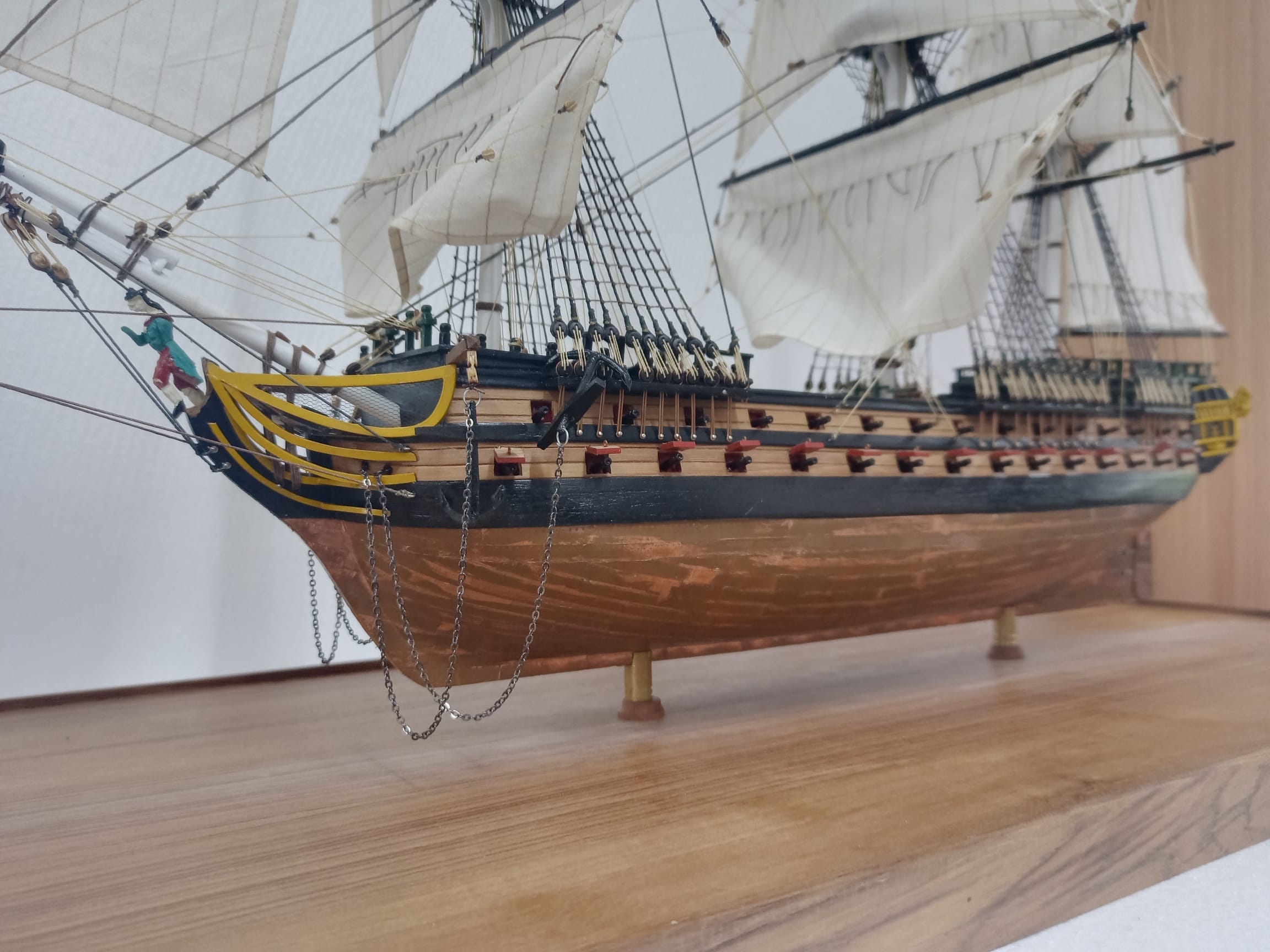 Le Duquesne Display Ship Model - Premier Ship Models