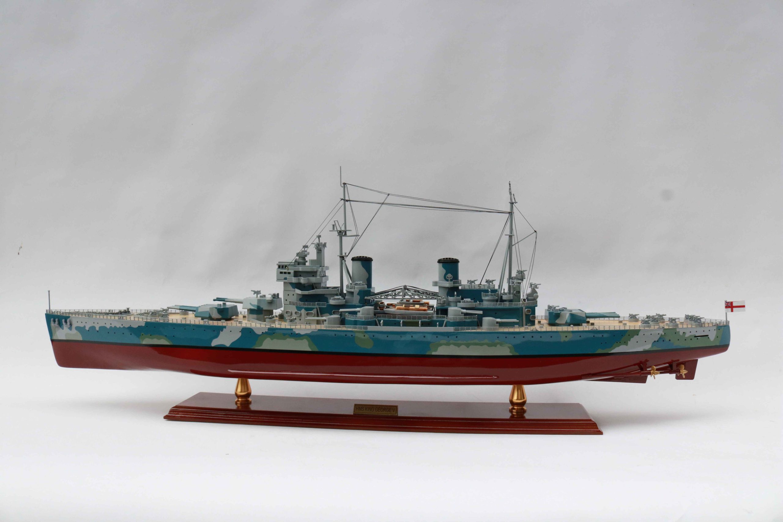 HMS KING GEORGE V Display Ship Model - GN