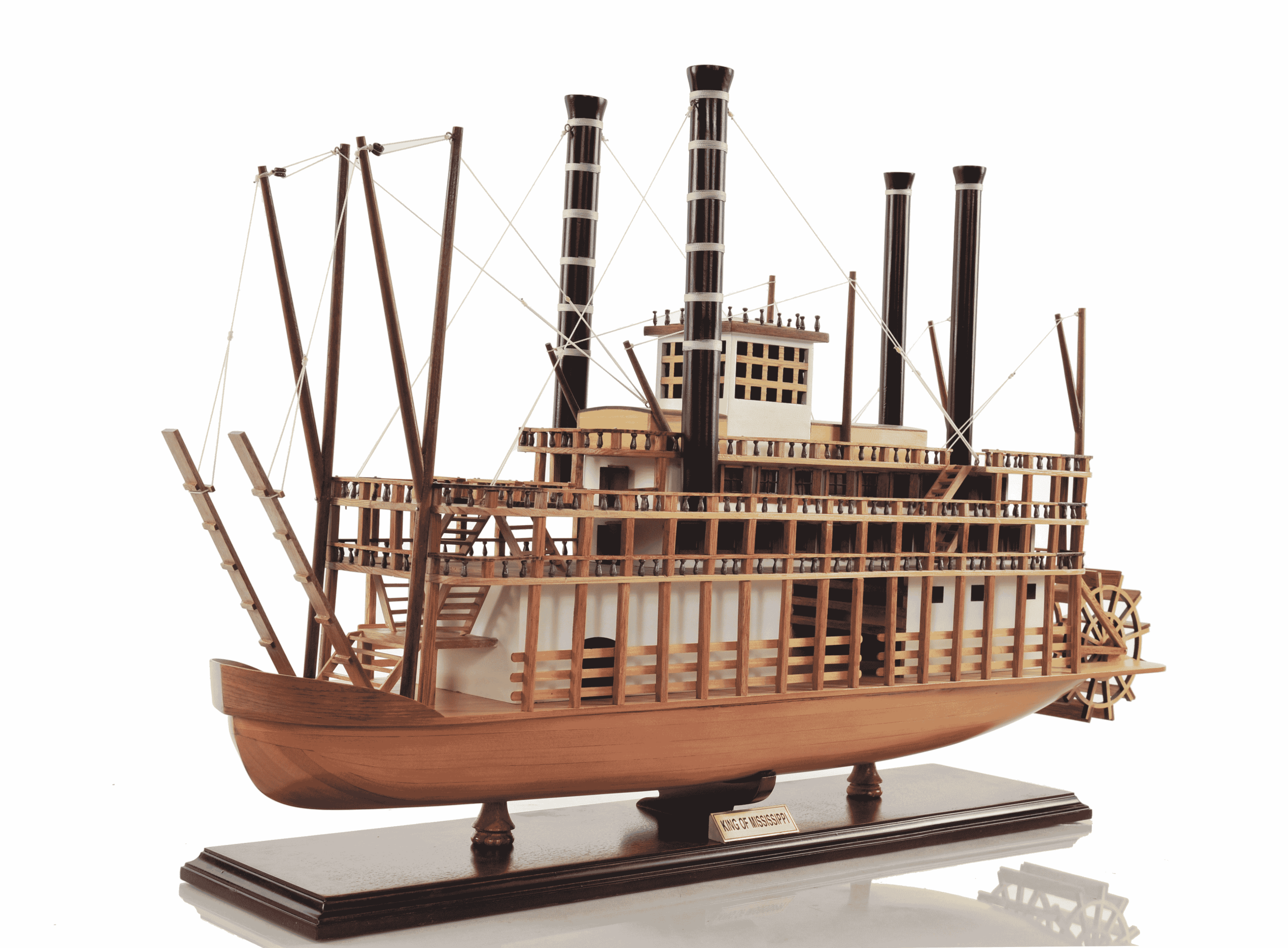 King Mississippi Display Ship Model - OMH