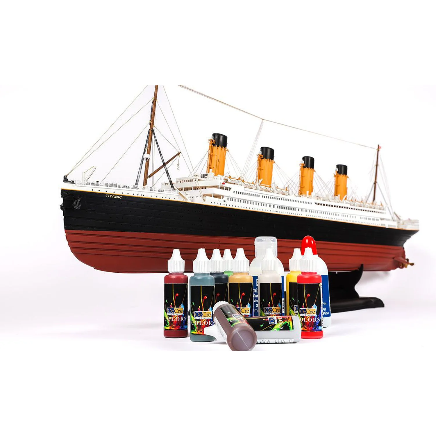 Titanic Acrylic Model Boat Paints - Occre