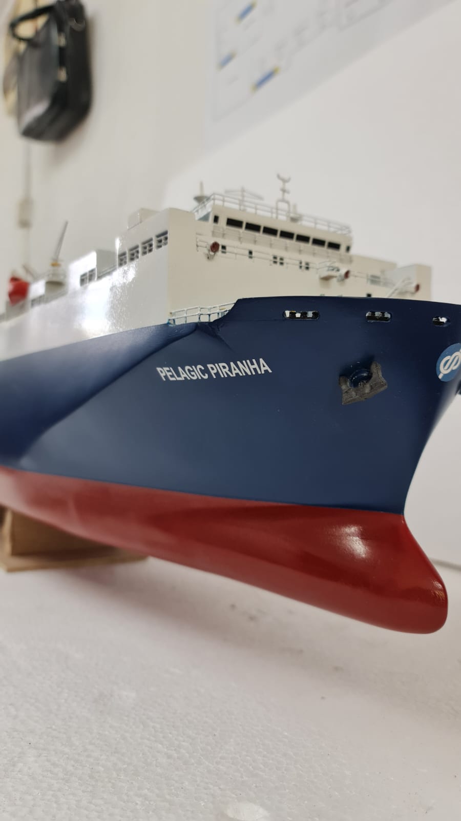 Maersk Tide Display Ship Model - Premier Ship Models